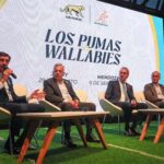 Sadir participó de la presentación oficial del test match entre Los Pumas y Australia que se jugará en Jujuy
